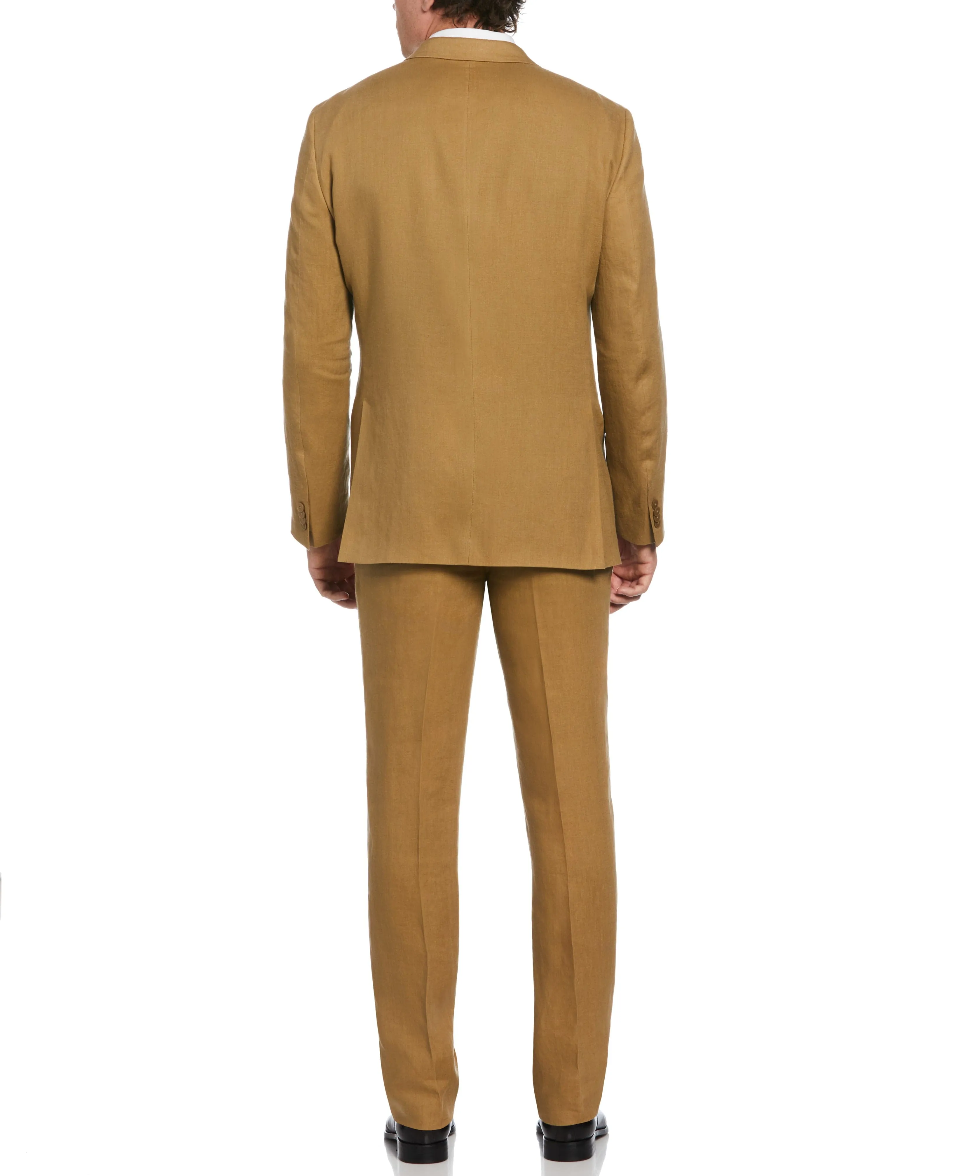 100% Linen Single-Breasted Suit Jacket