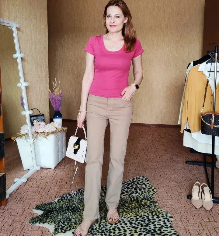 16 Colors Summer Slim Skinny Short Sleeve Croptops