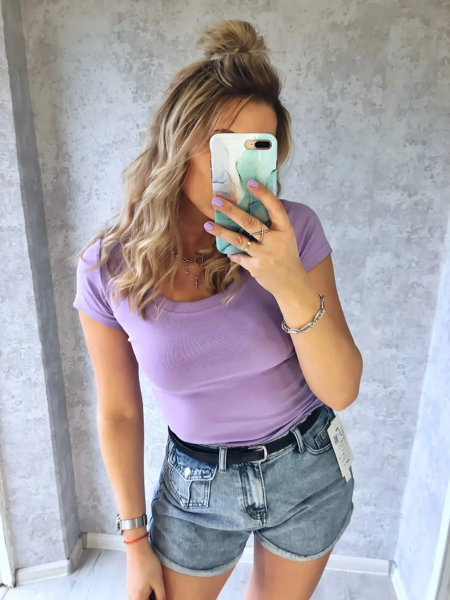 16 Colors Summer Slim Skinny Short Sleeve Croptops