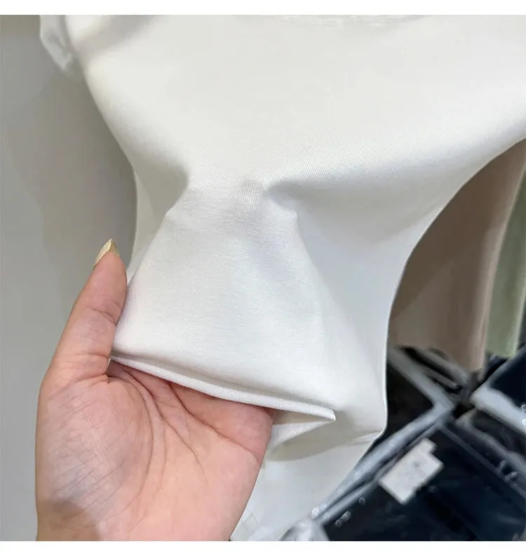 16 Colors Summer Slim Skinny Short Sleeve Croptops