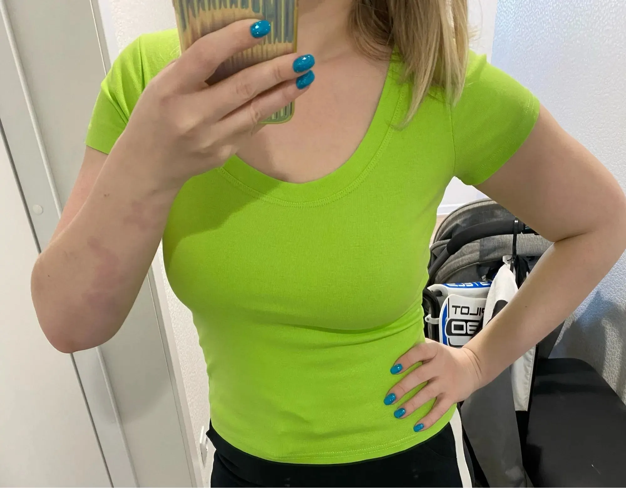 16 Colors Summer Slim Skinny Short Sleeve Croptops