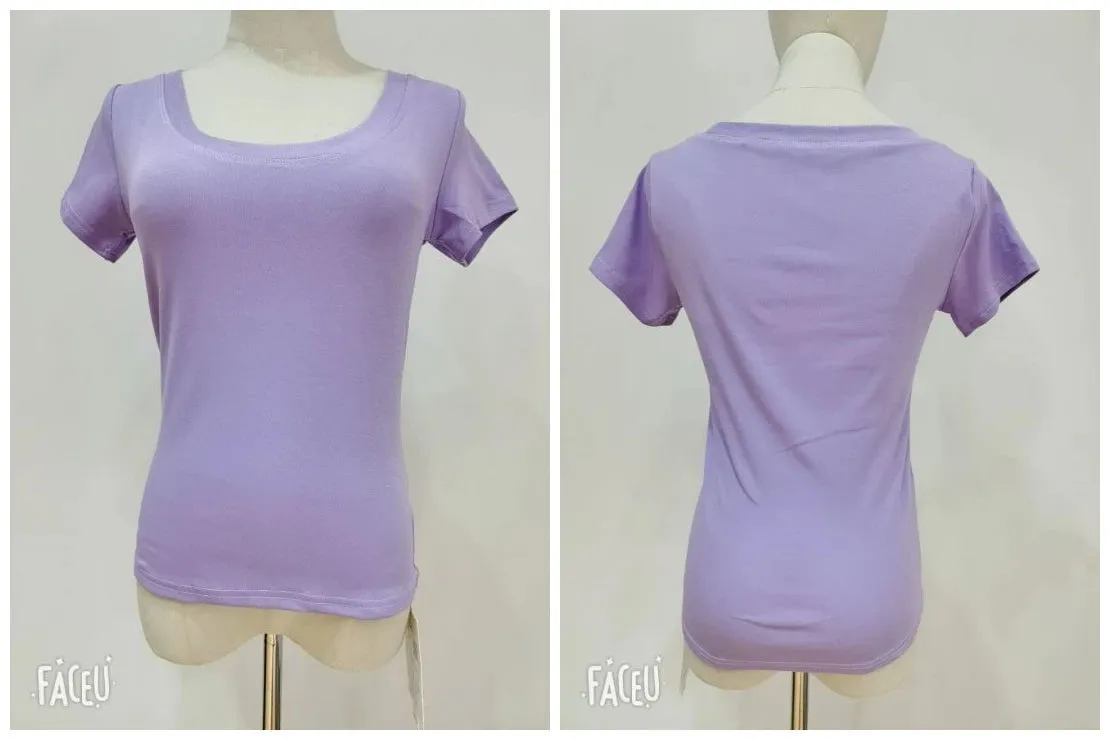 16 Colors Summer Slim Skinny Short Sleeve Croptops