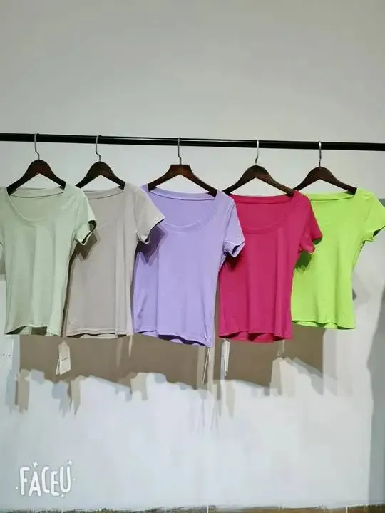 16 Colors Summer Slim Skinny Short Sleeve Croptops