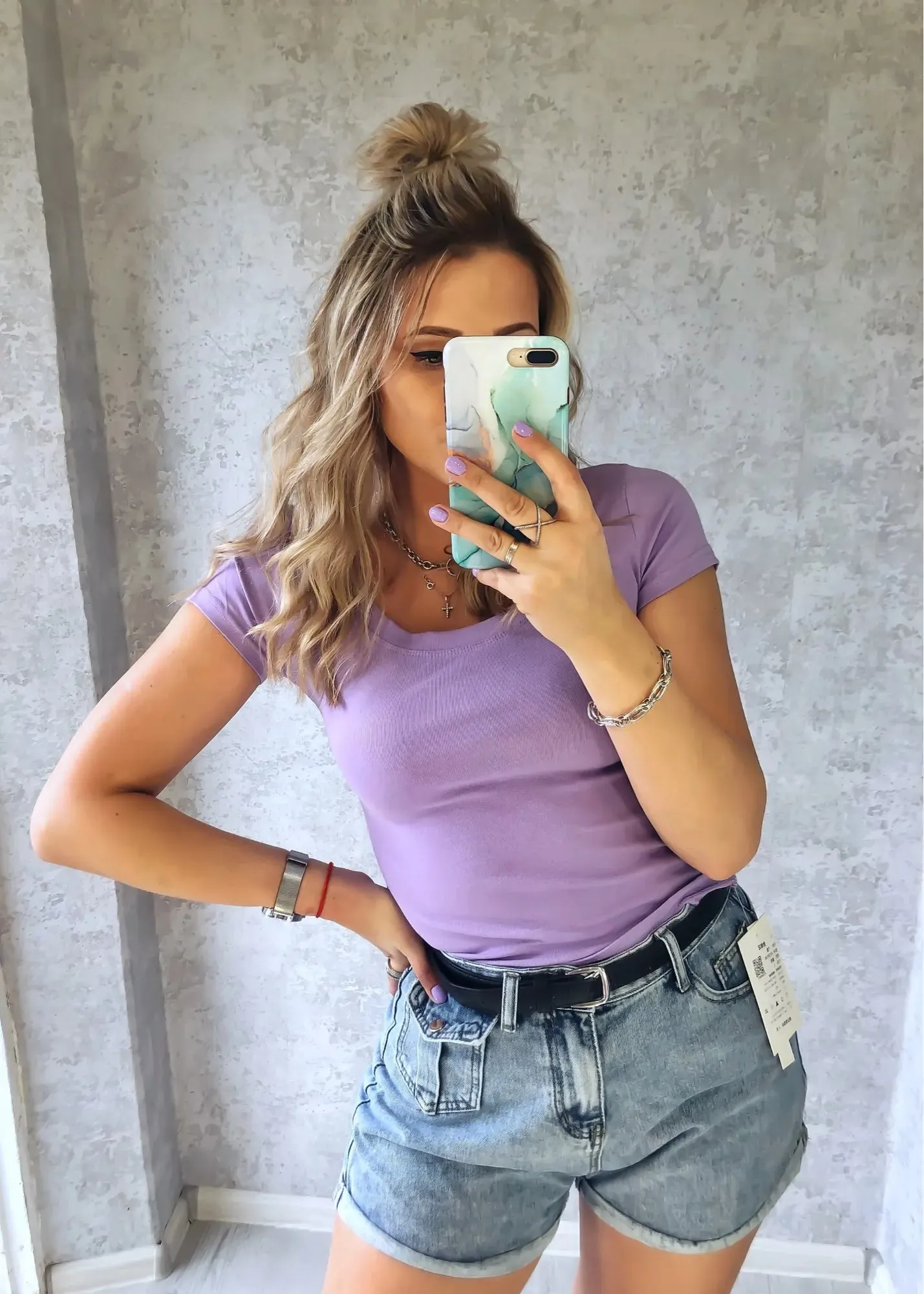 16 Colors Summer Slim Skinny Short Sleeve Croptops