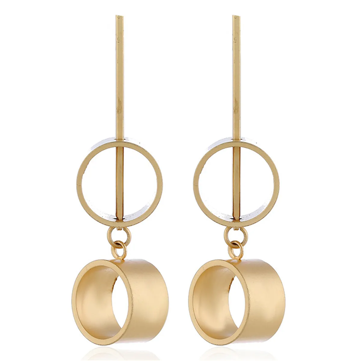 18K Gold-Plated Link Drop Earrings