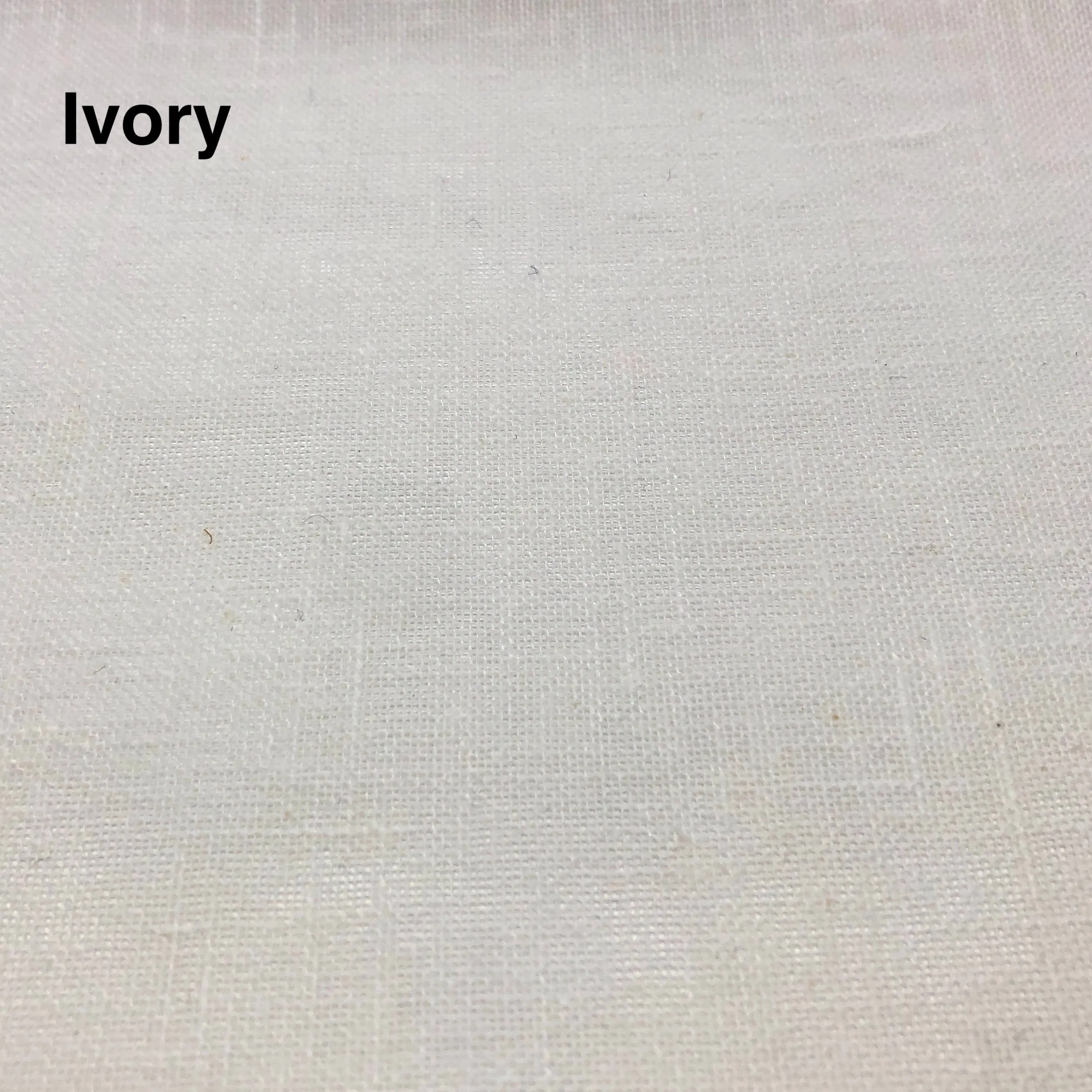 2 Tone Poly Cotton Linen Sheer Fabric By The Yard/CL1034