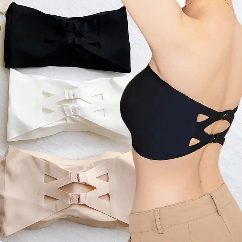 2/1Solid Wireless Sports Bra Comfy & Breathable Seamless Push Up Running Workout Tank Everyday Bra, Women's Lingerie & Underwear