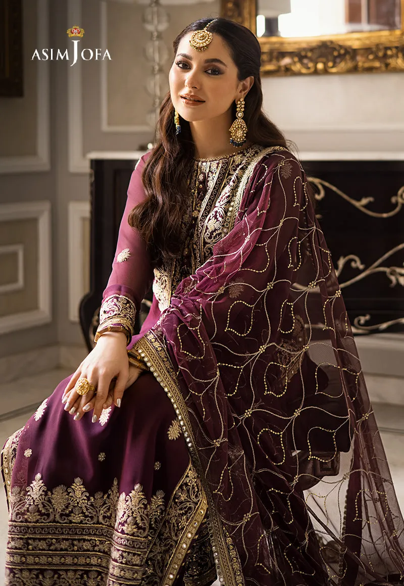 AJZS-23 | Asim Jofa Zari Sitara Luxury Eid Festive Collection 2023 | Unstitched Embrodried Suits
