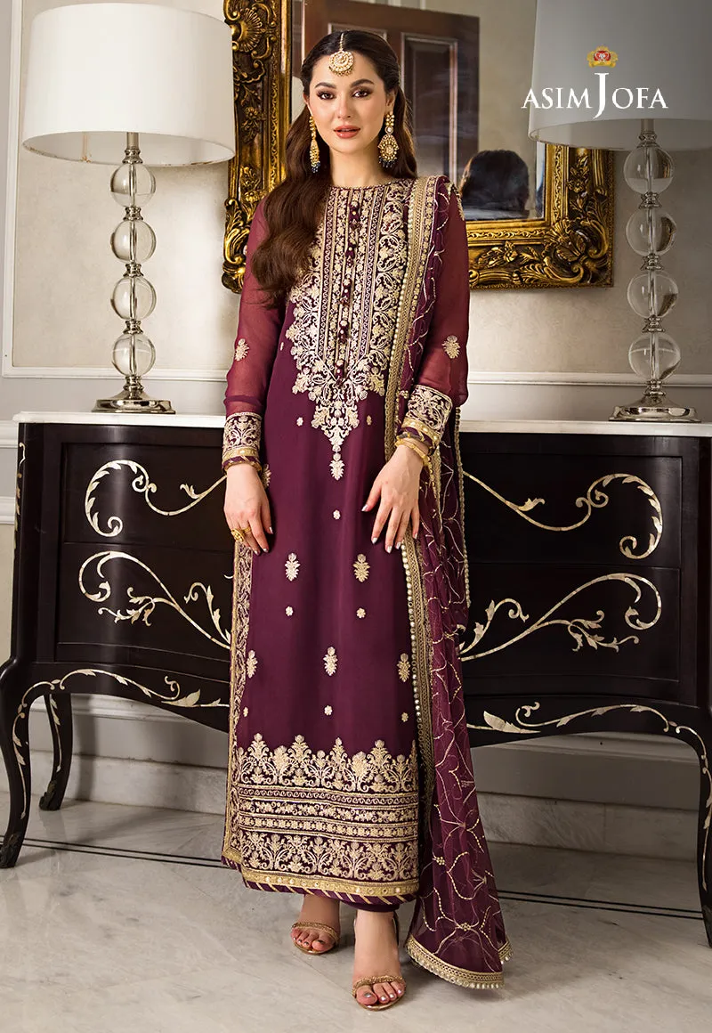 AJZS-23 | Asim Jofa Zari Sitara Luxury Eid Festive Collection 2023 | Unstitched Embrodried Suits
