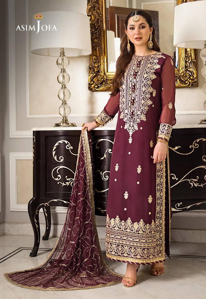 AJZS-23 | Asim Jofa Zari Sitara Luxury Eid Festive Collection 2023 | Unstitched Embrodried Suits