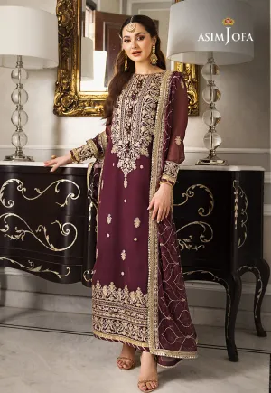 AJZS-23 | Asim Jofa Zari Sitara Luxury Eid Festive Collection 2023 | Unstitched Embrodried Suits