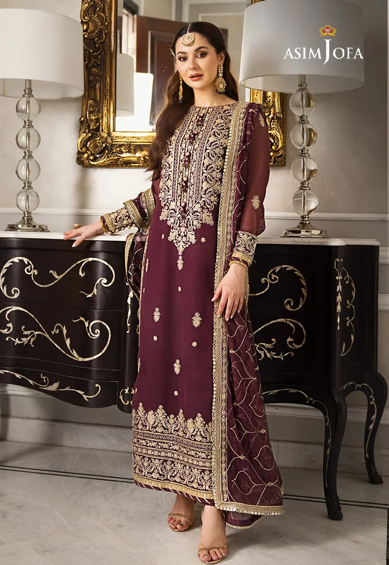 AJZS-23 | Asim Jofa Zari Sitara Luxury Eid Festive Collection 2023 | Unstitched Embrodried Suits