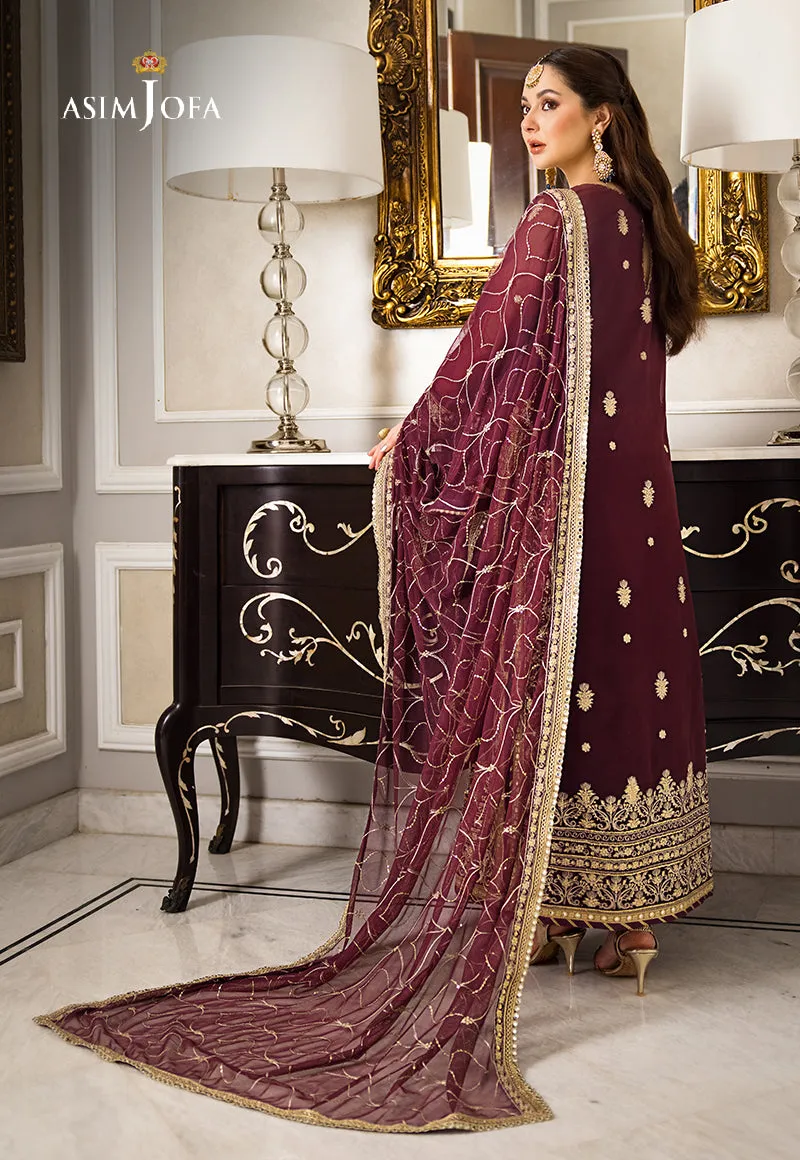 AJZS-23 | Asim Jofa Zari Sitara Luxury Eid Festive Collection 2023 | Unstitched Embrodried Suits