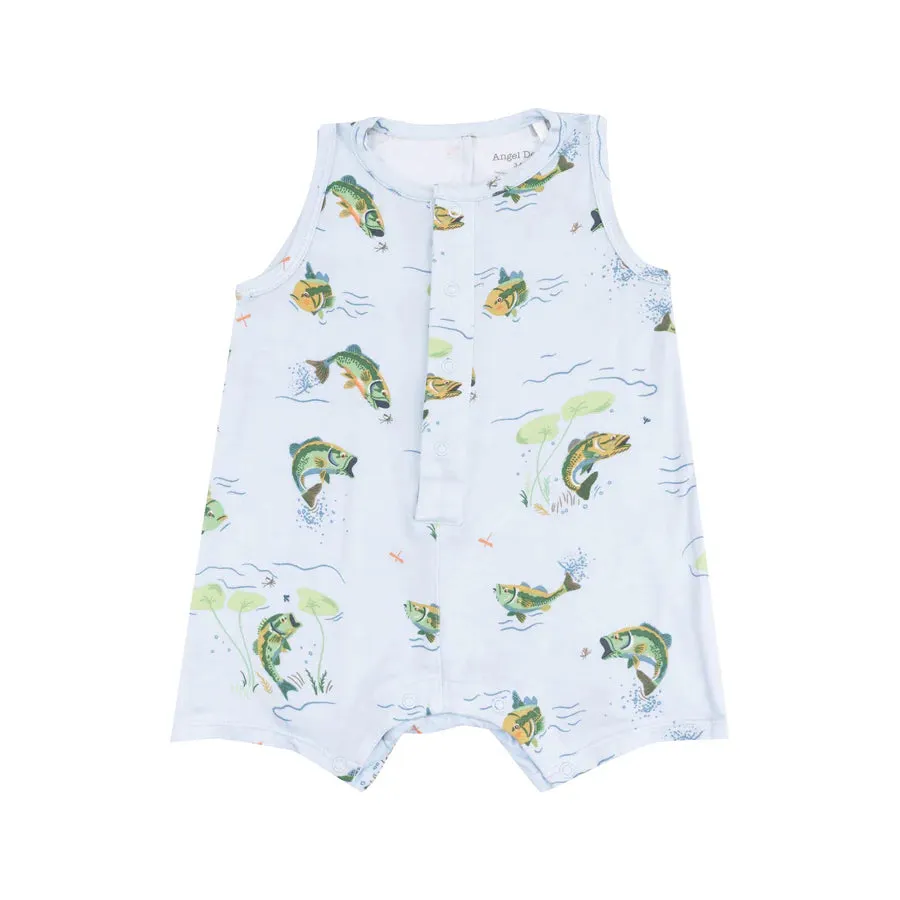 Angel Dear Bass Sleeveless Shortie Romper
