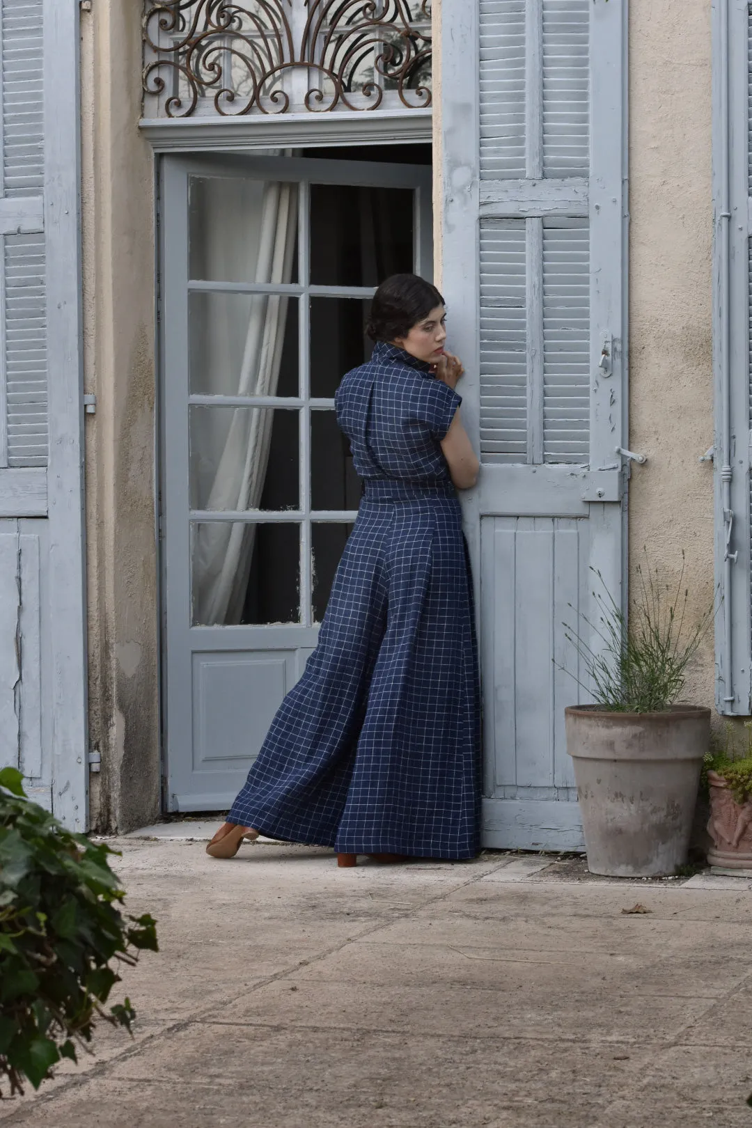 Audrey Linen Jumpsuit in White (Pre-Order, Ships April 30)
