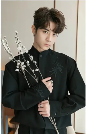 Bamboo Embroidered Shirt
