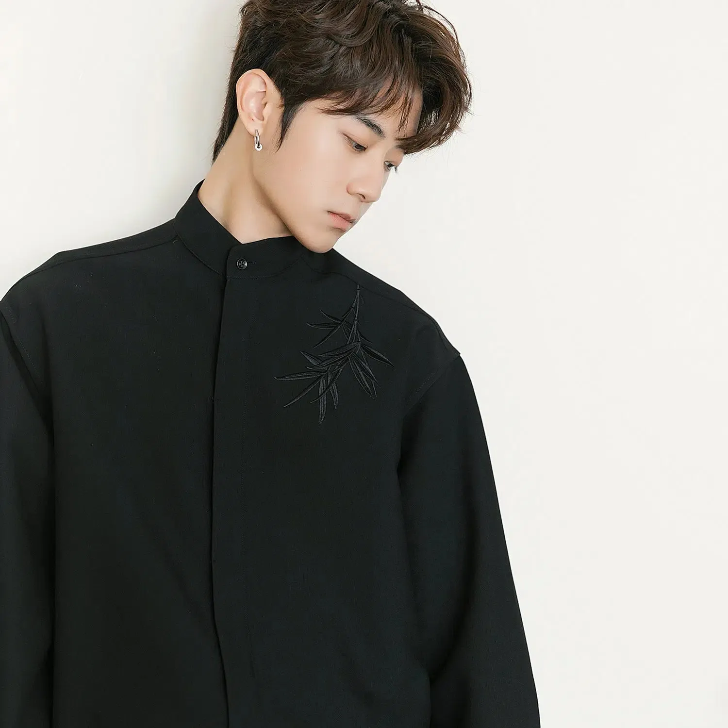 Bamboo Embroidered Shirt