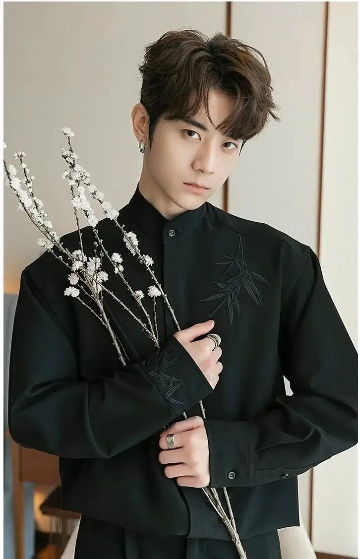 Bamboo Embroidered Shirt