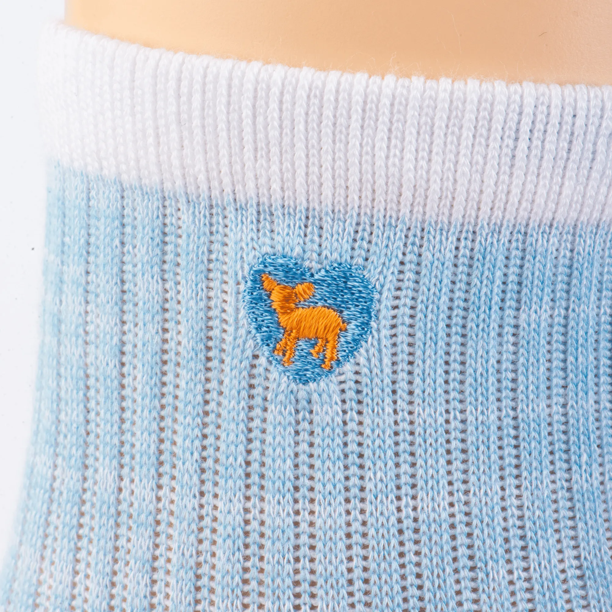 Bamboo Socks | Uptown Quarter Crew | Seaside Blue