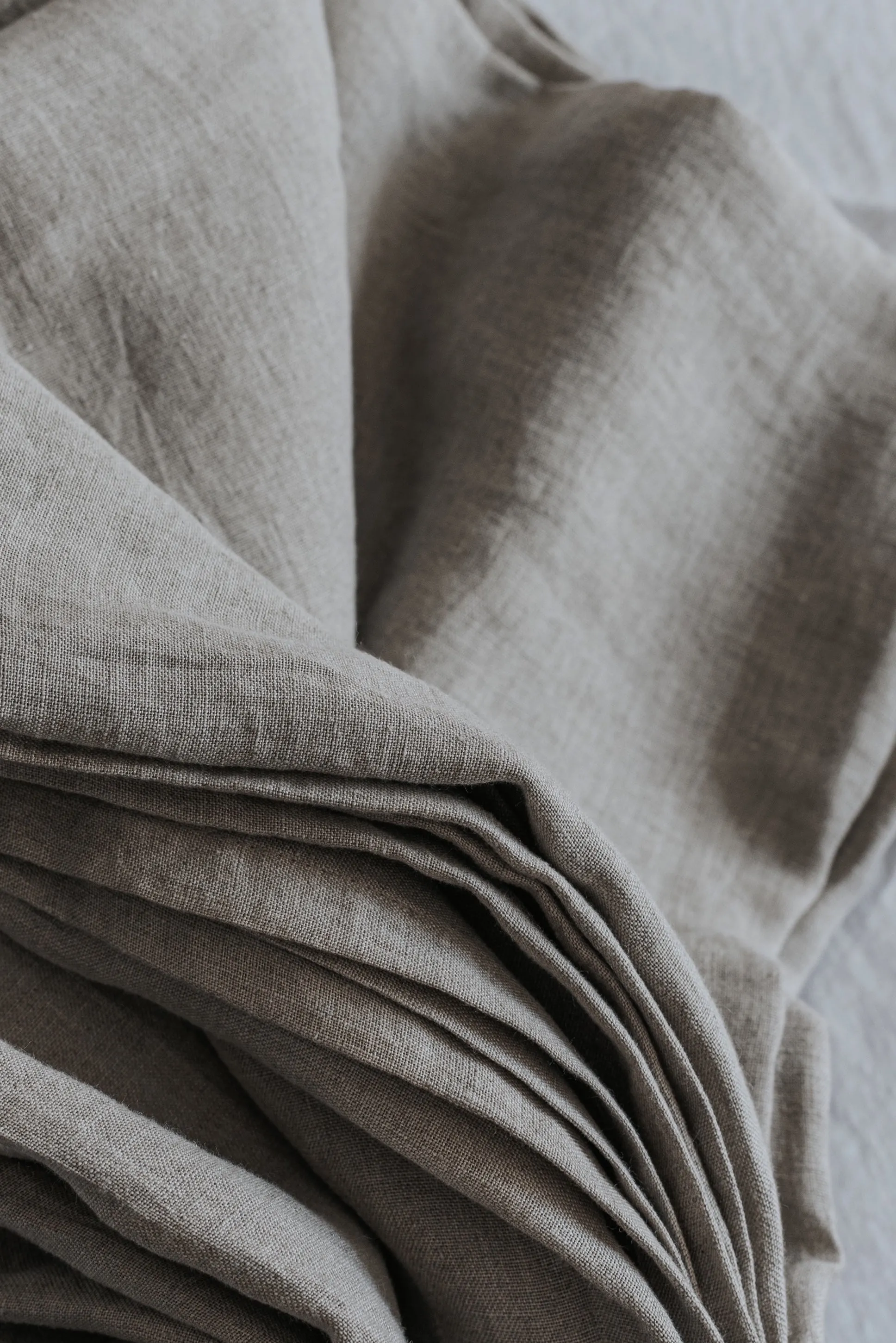 Basic Fitted Sheet, Flat Sheet and 2 Pillowcases Set - Natural