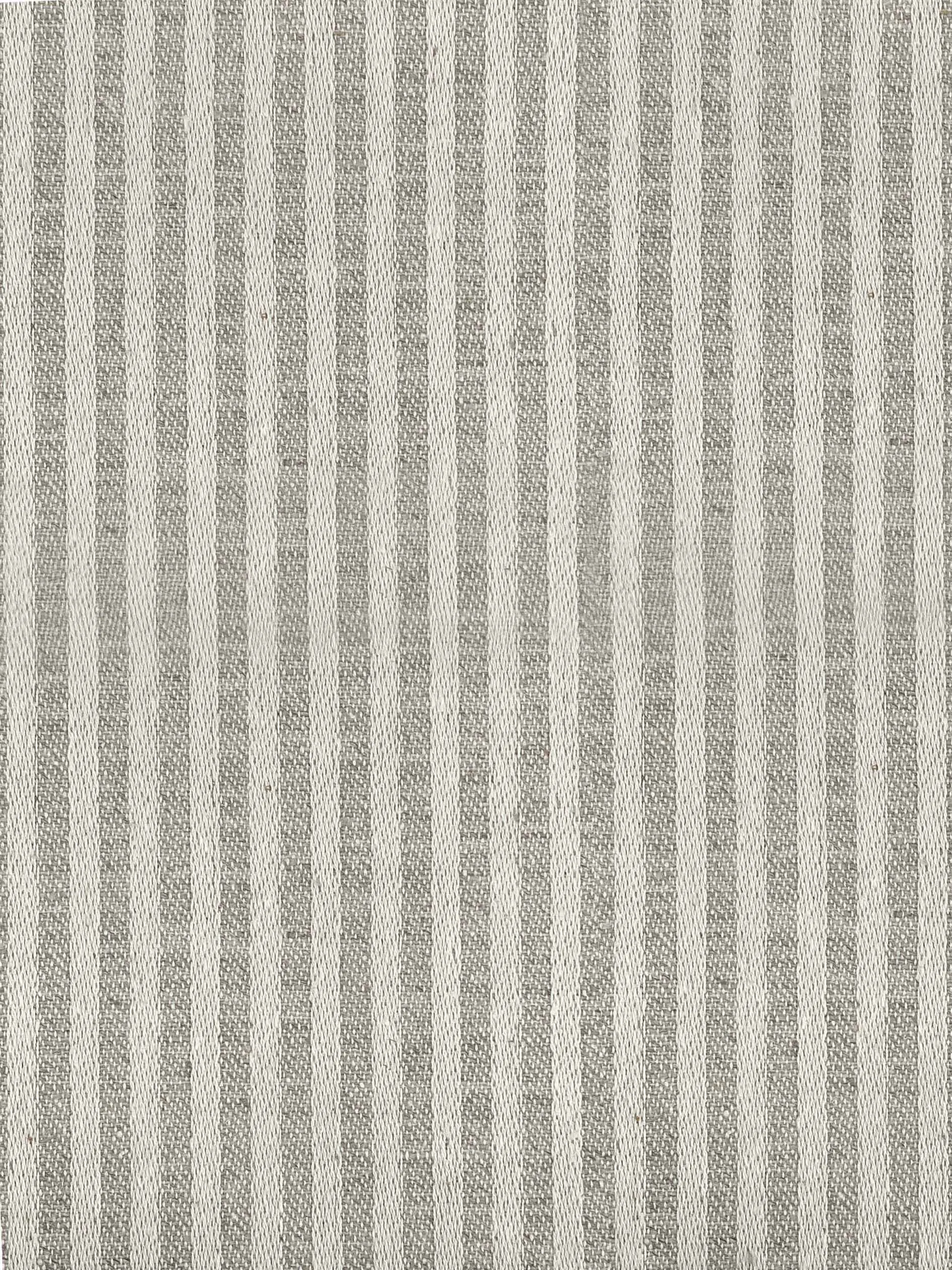 Beige and Ivory Stripe 100% Linen Fabric By The Yard/CL1115