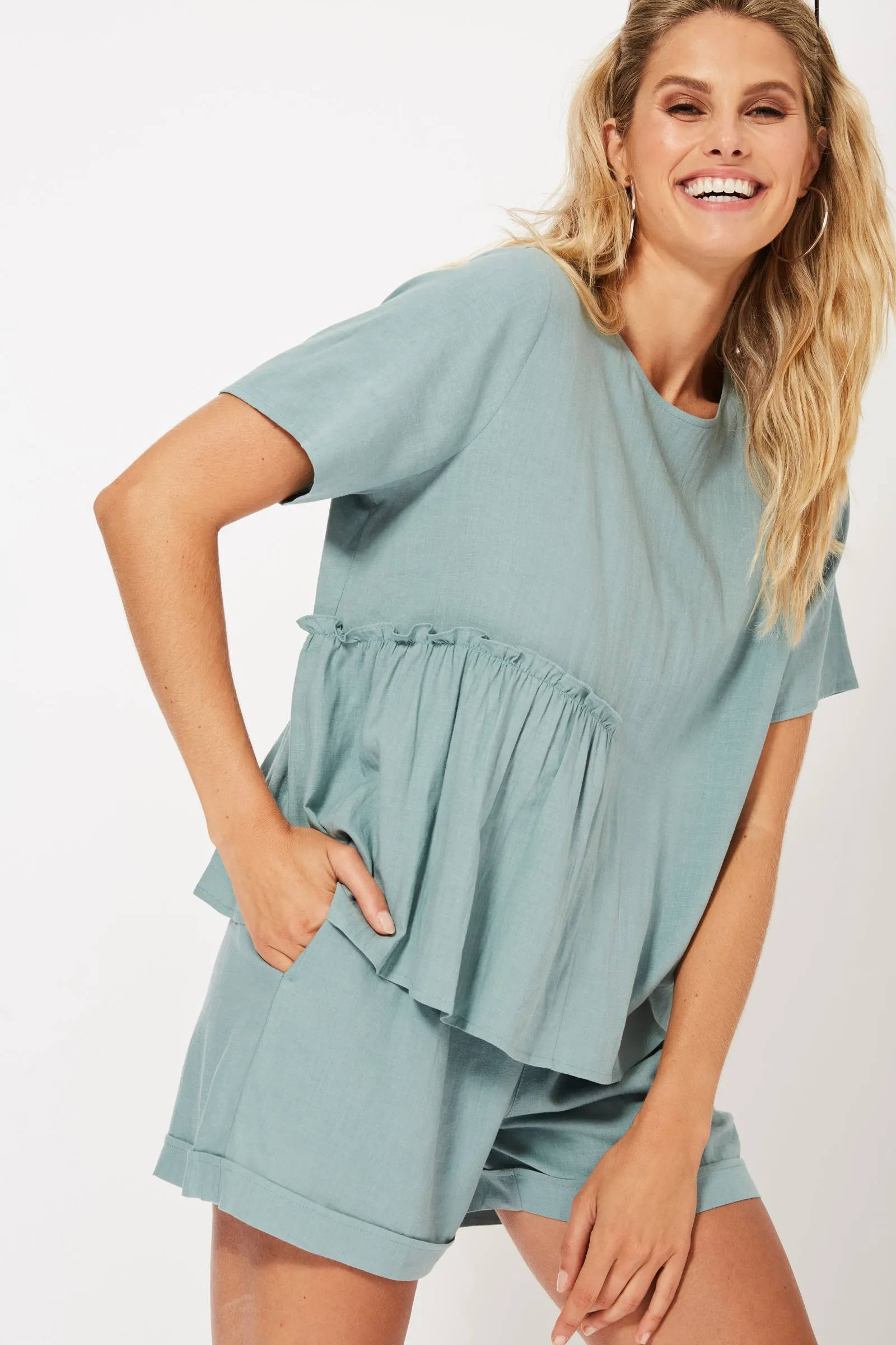 Belize top in Mineral by Haven