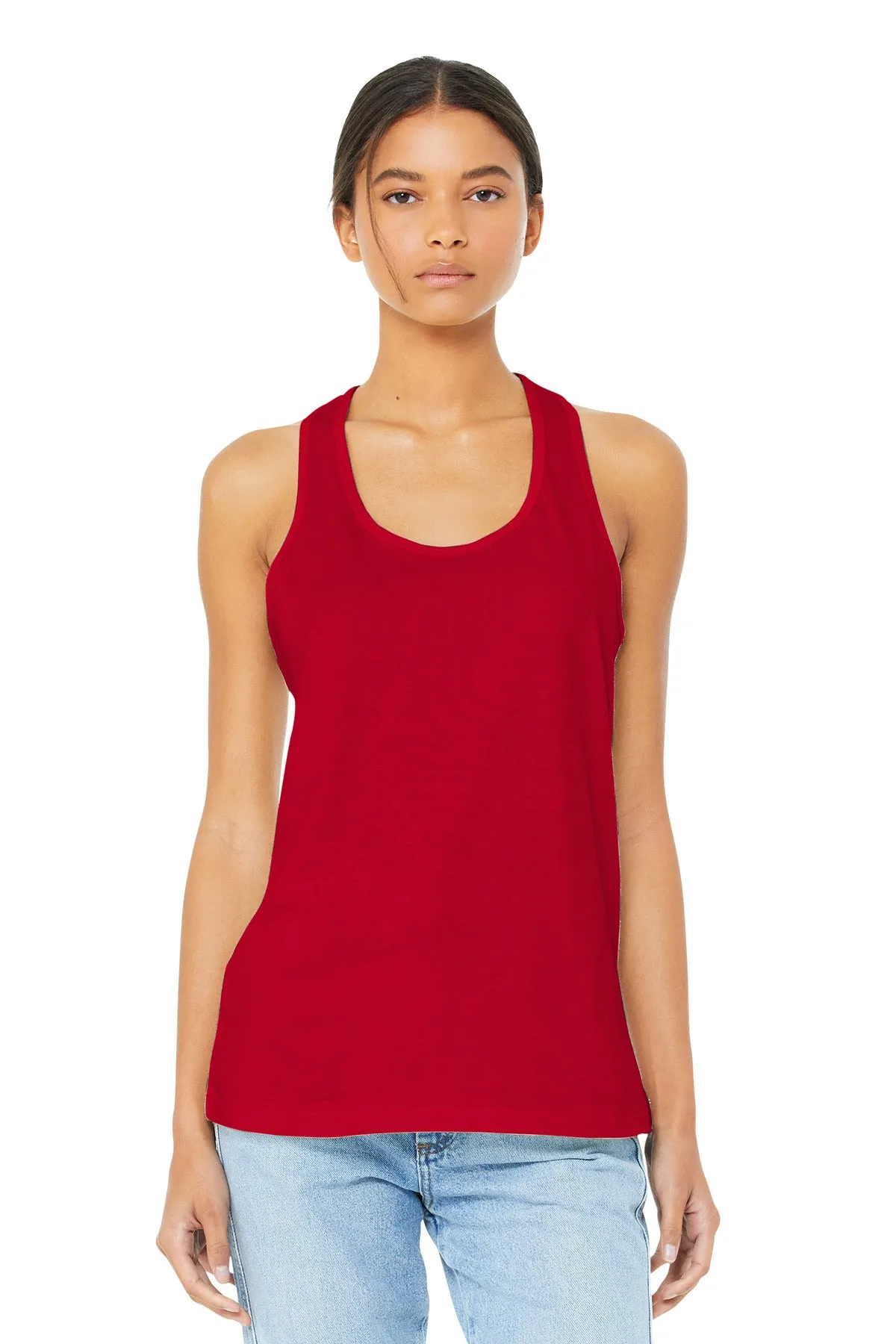 BELLA CANVAS Women's Jersey Racerback Tank. BC6008