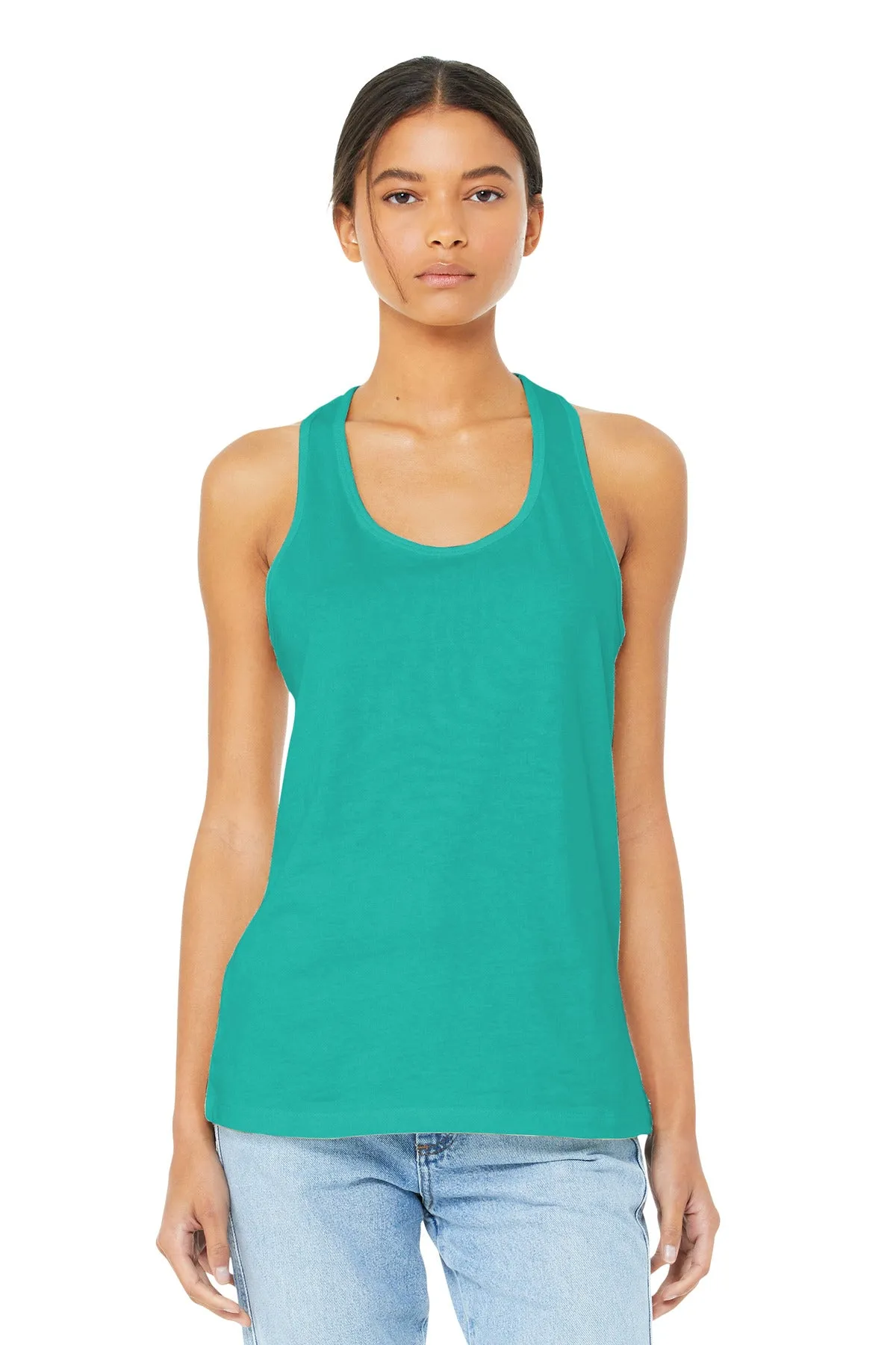 BELLA CANVAS Women's Jersey Racerback Tank. BC6008