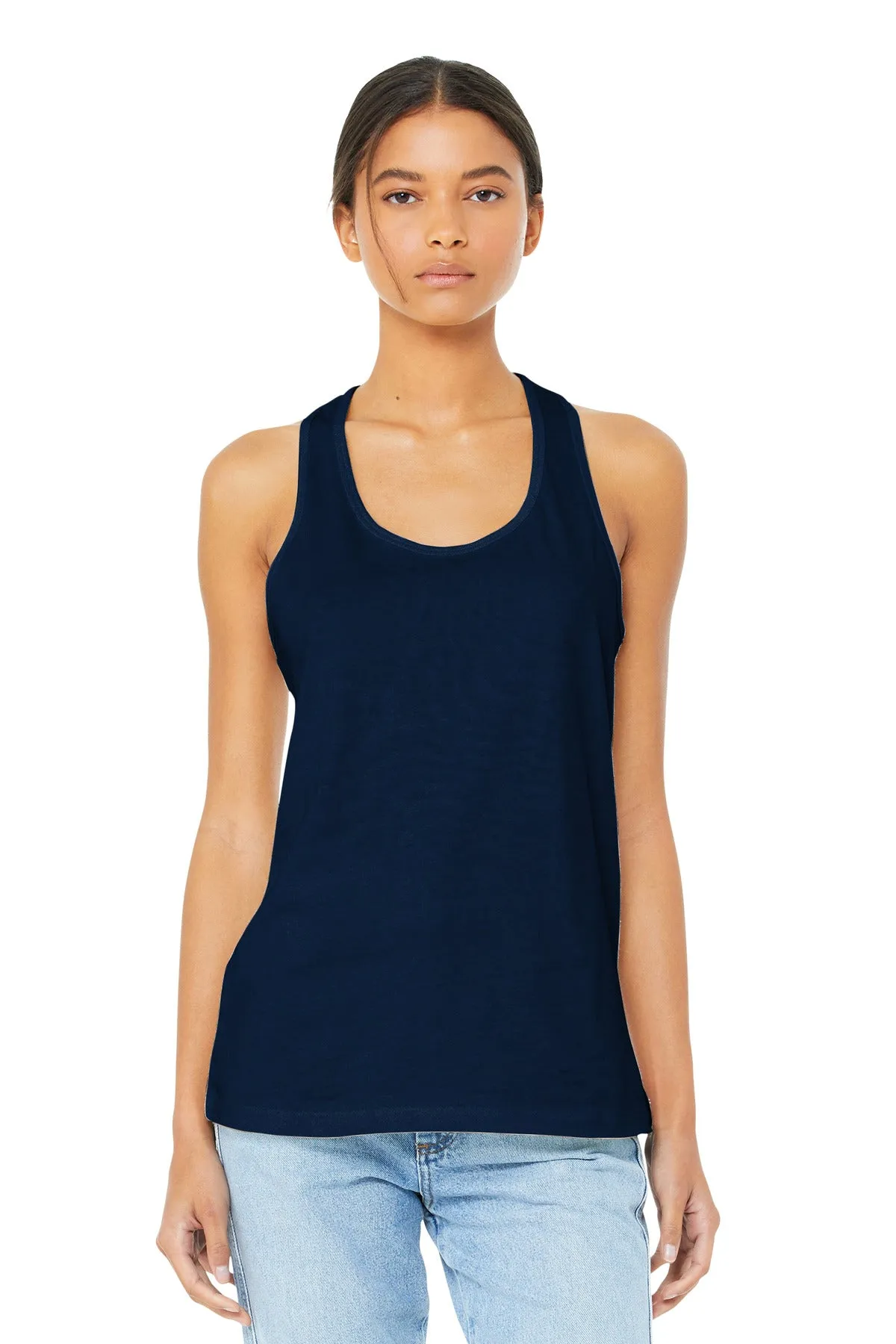 BELLA CANVAS Women's Jersey Racerback Tank. BC6008