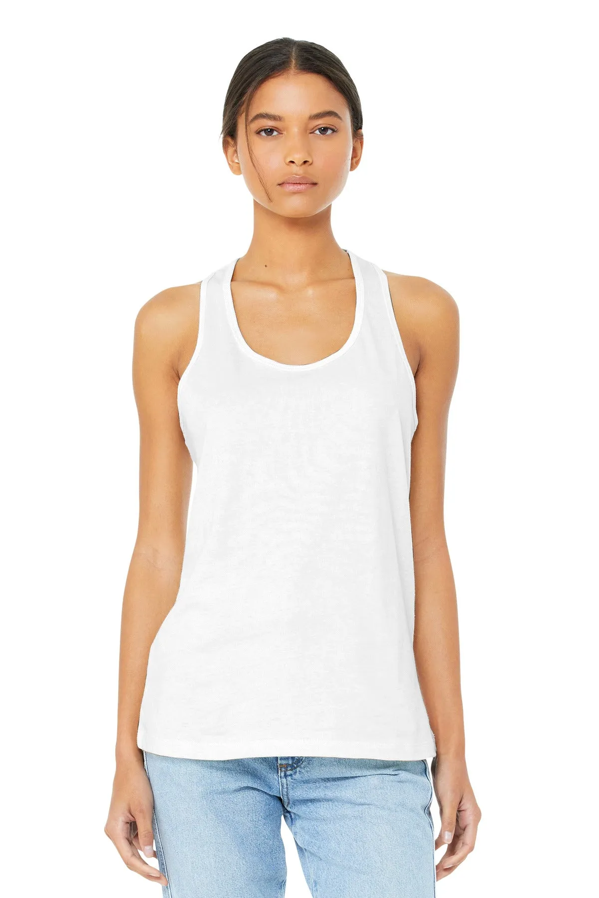 BELLA CANVAS Women's Jersey Racerback Tank. BC6008
