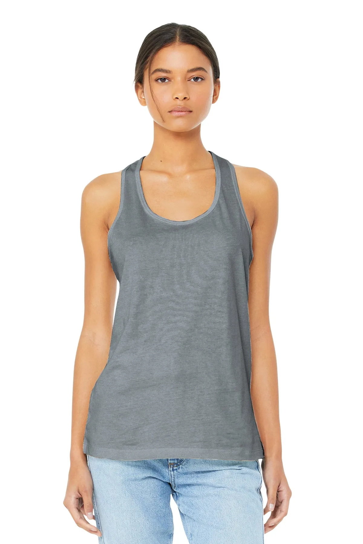 BELLA CANVAS Women's Jersey Racerback Tank. BC6008