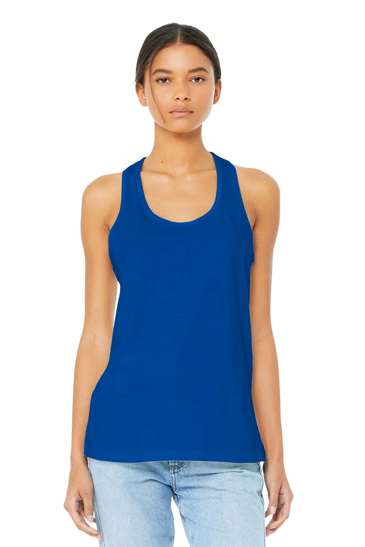 BELLA CANVAS Women's Jersey Racerback Tank. BC6008