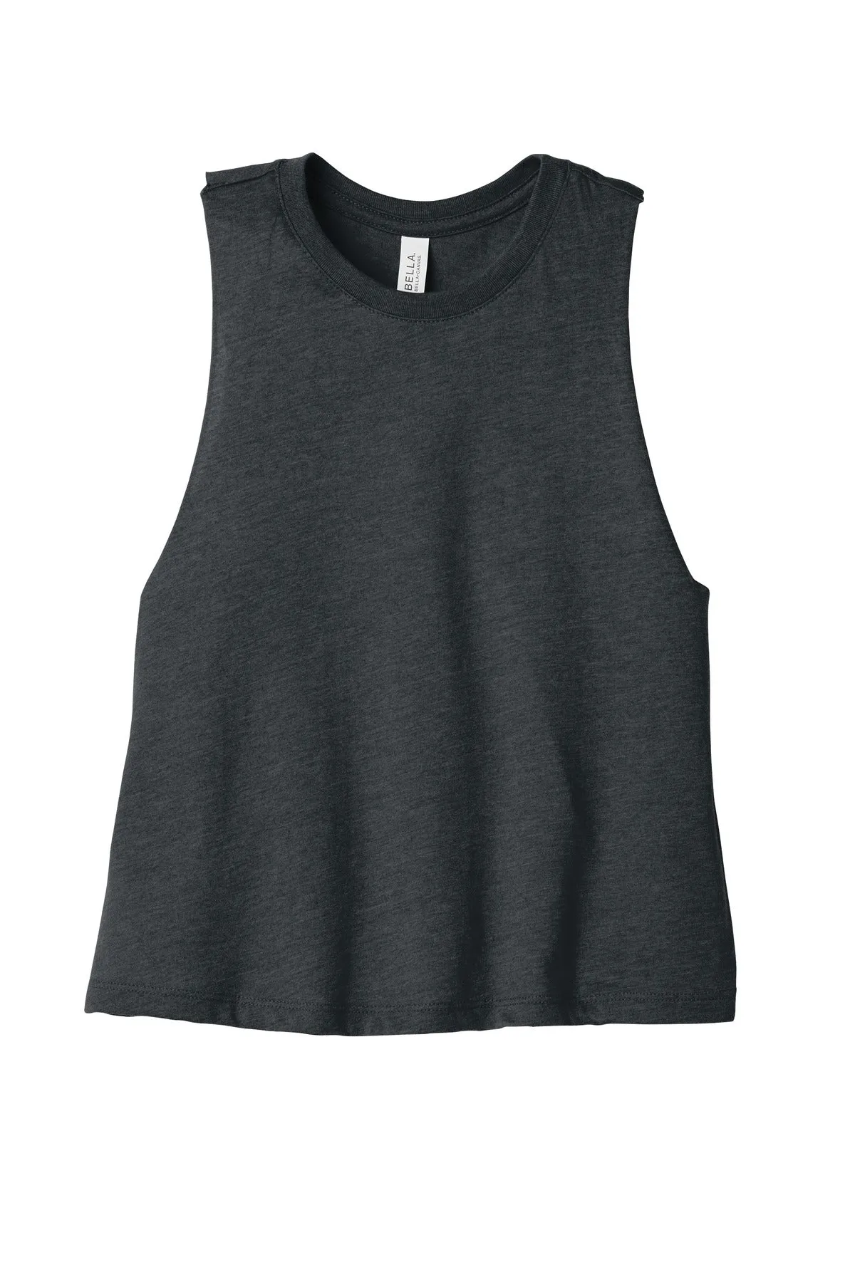 BELLA CANVAS Women's Racerback Cropped Tank. BC6682