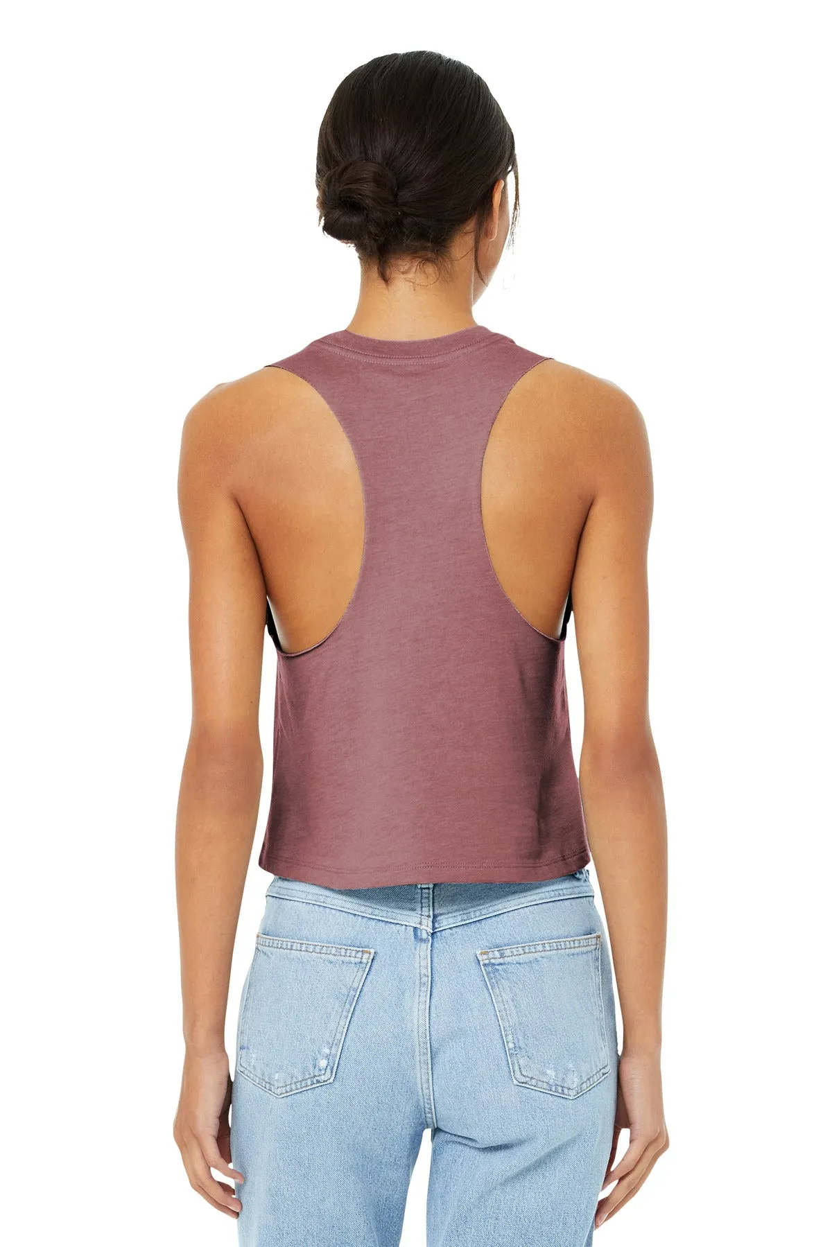 BELLA CANVAS Women's Racerback Cropped Tank. BC6682