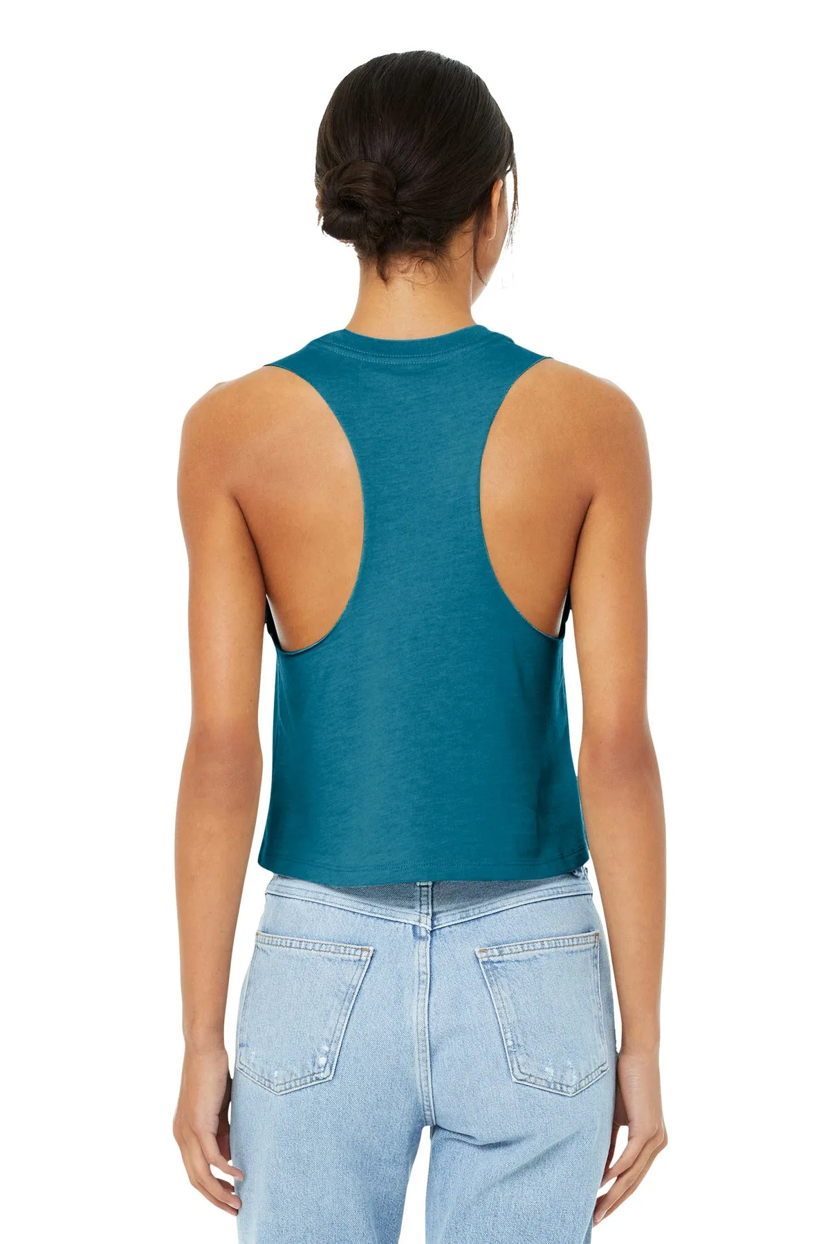BELLA CANVAS Women's Racerback Cropped Tank. BC6682