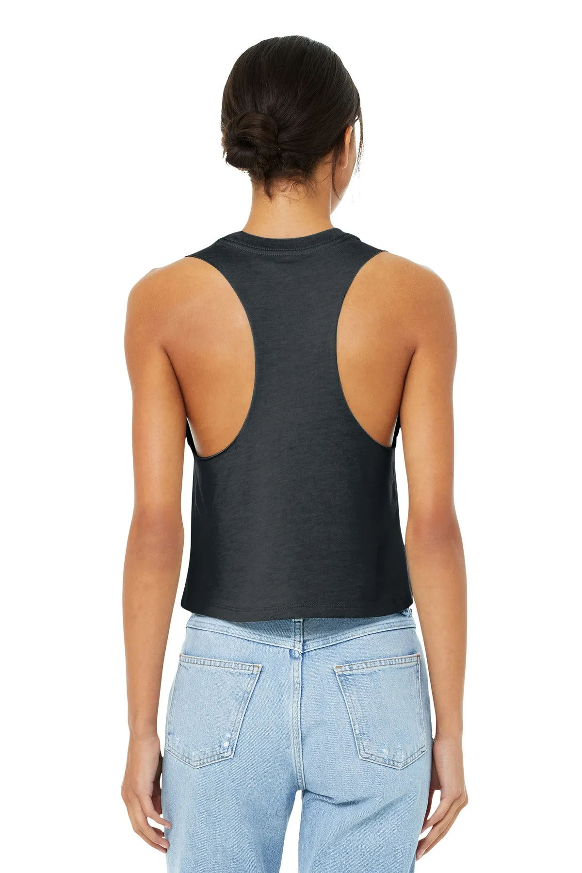 BELLA CANVAS Women's Racerback Cropped Tank. BC6682
