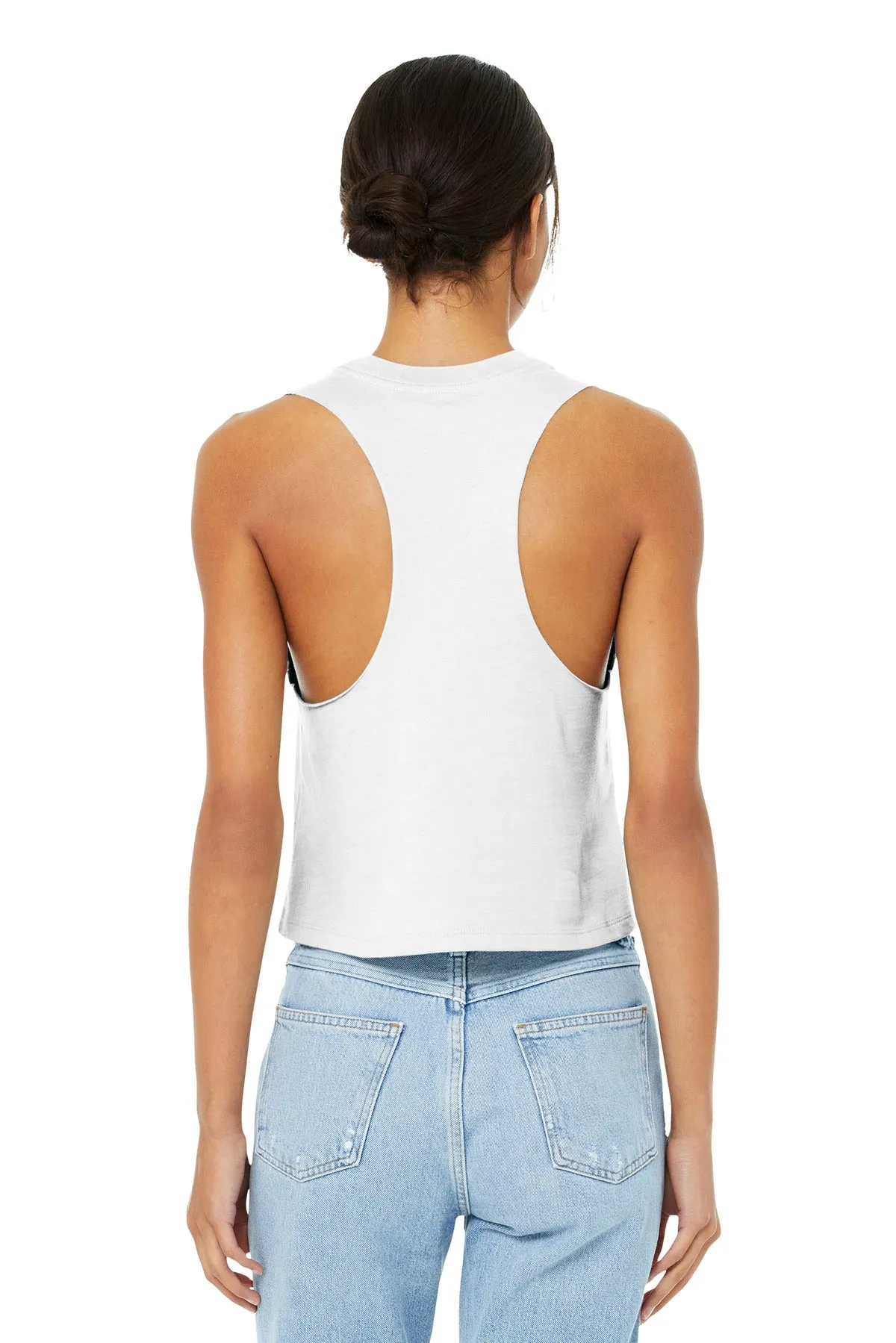 BELLA CANVAS Women's Racerback Cropped Tank. BC6682