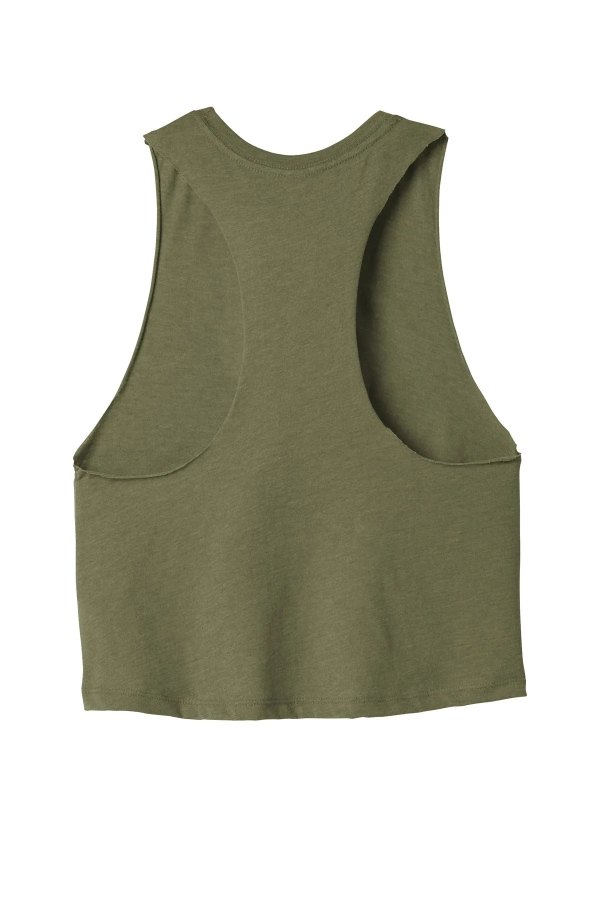 BELLA CANVAS Women's Racerback Cropped Tank. BC6682