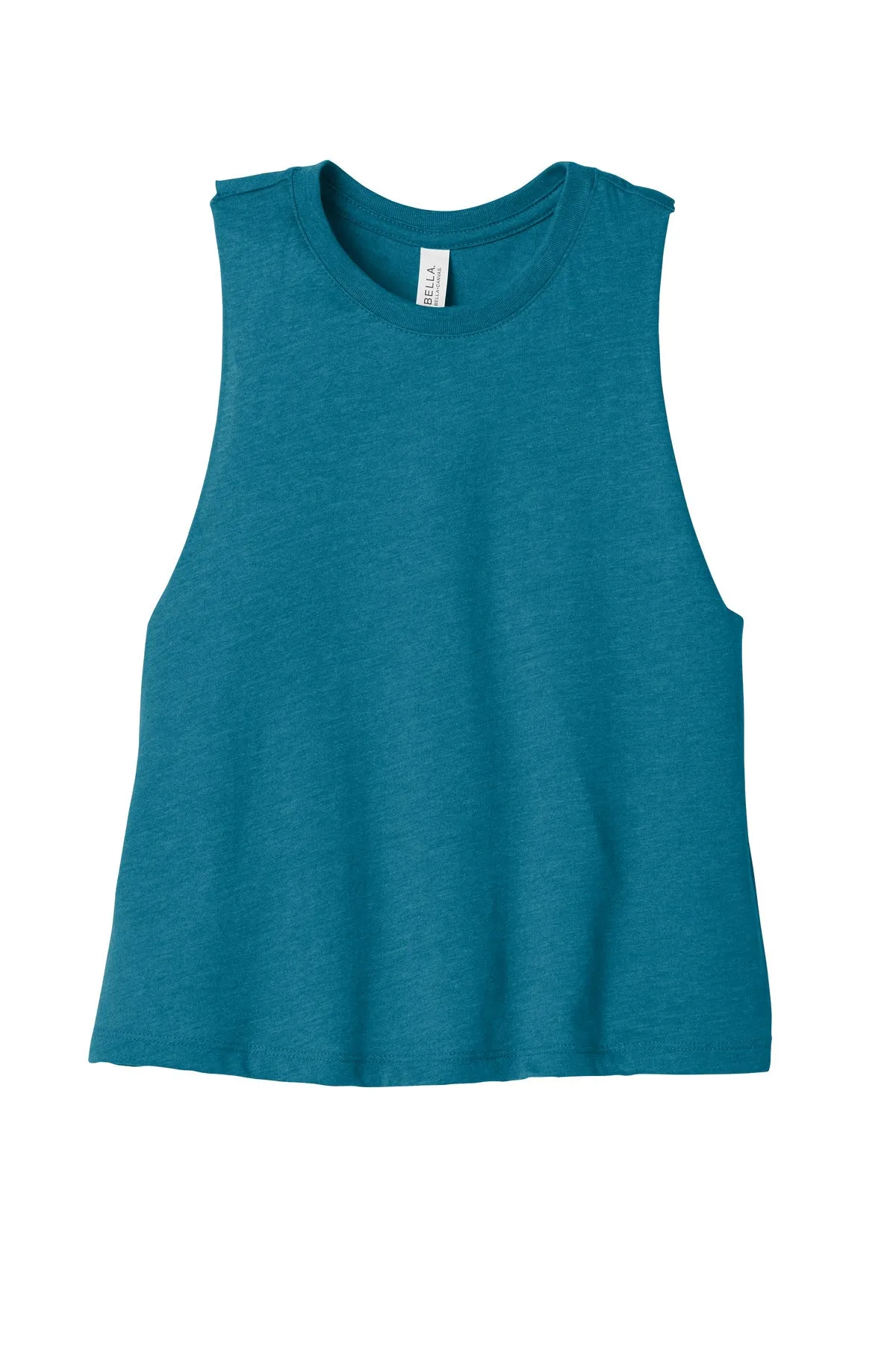 BELLA CANVAS Women's Racerback Cropped Tank. BC6682