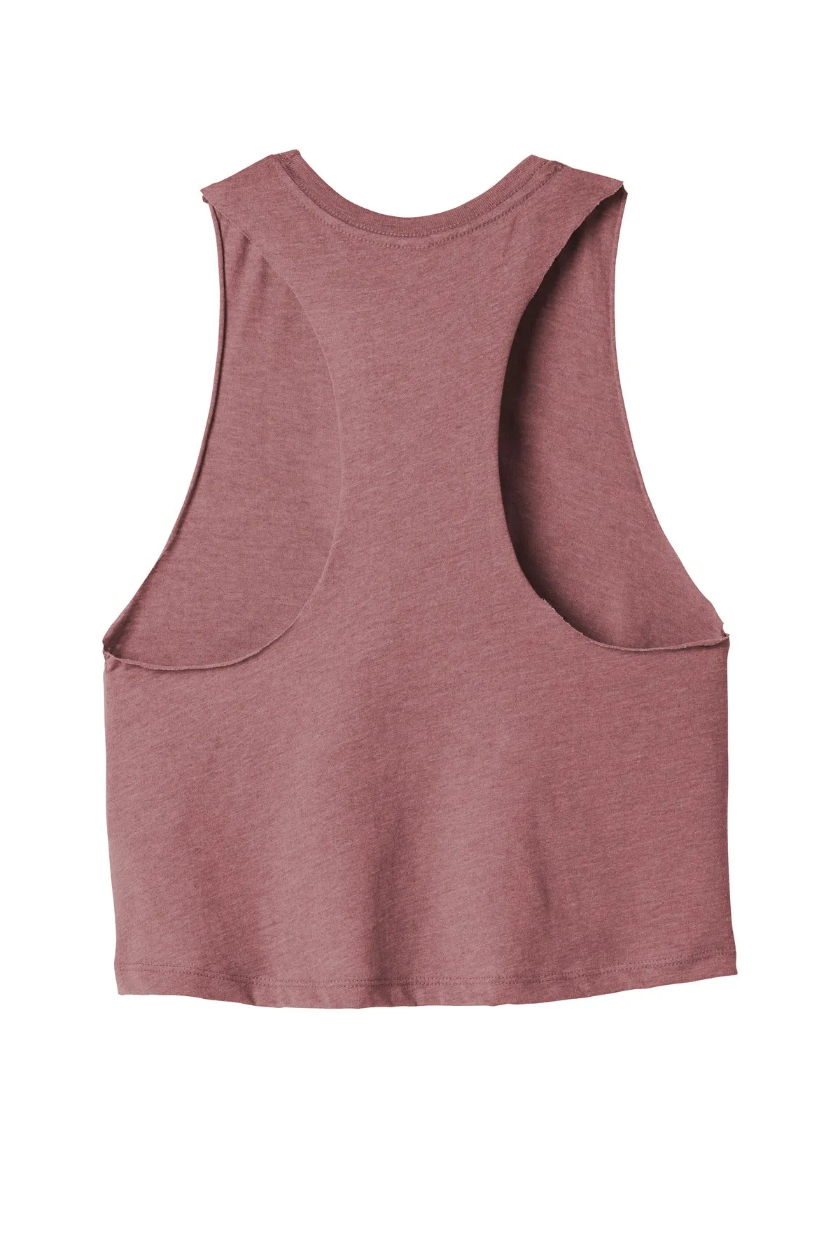 BELLA CANVAS Women's Racerback Cropped Tank. BC6682