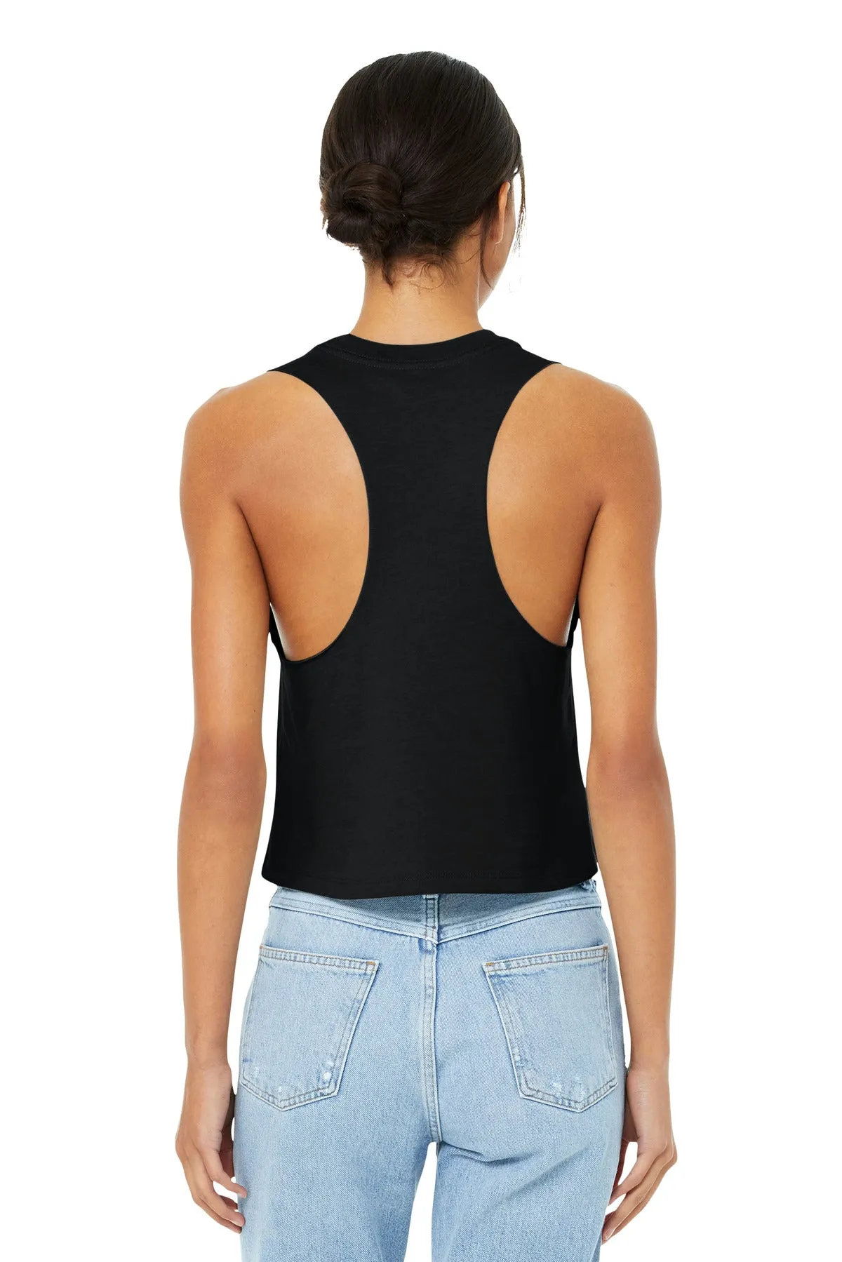 BELLA CANVAS Women's Racerback Cropped Tank. BC6682