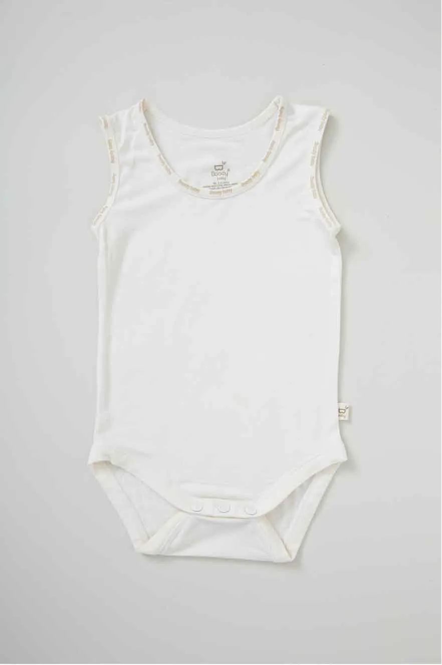 Boody Bamboo Sleeveless Baby Bodysuit