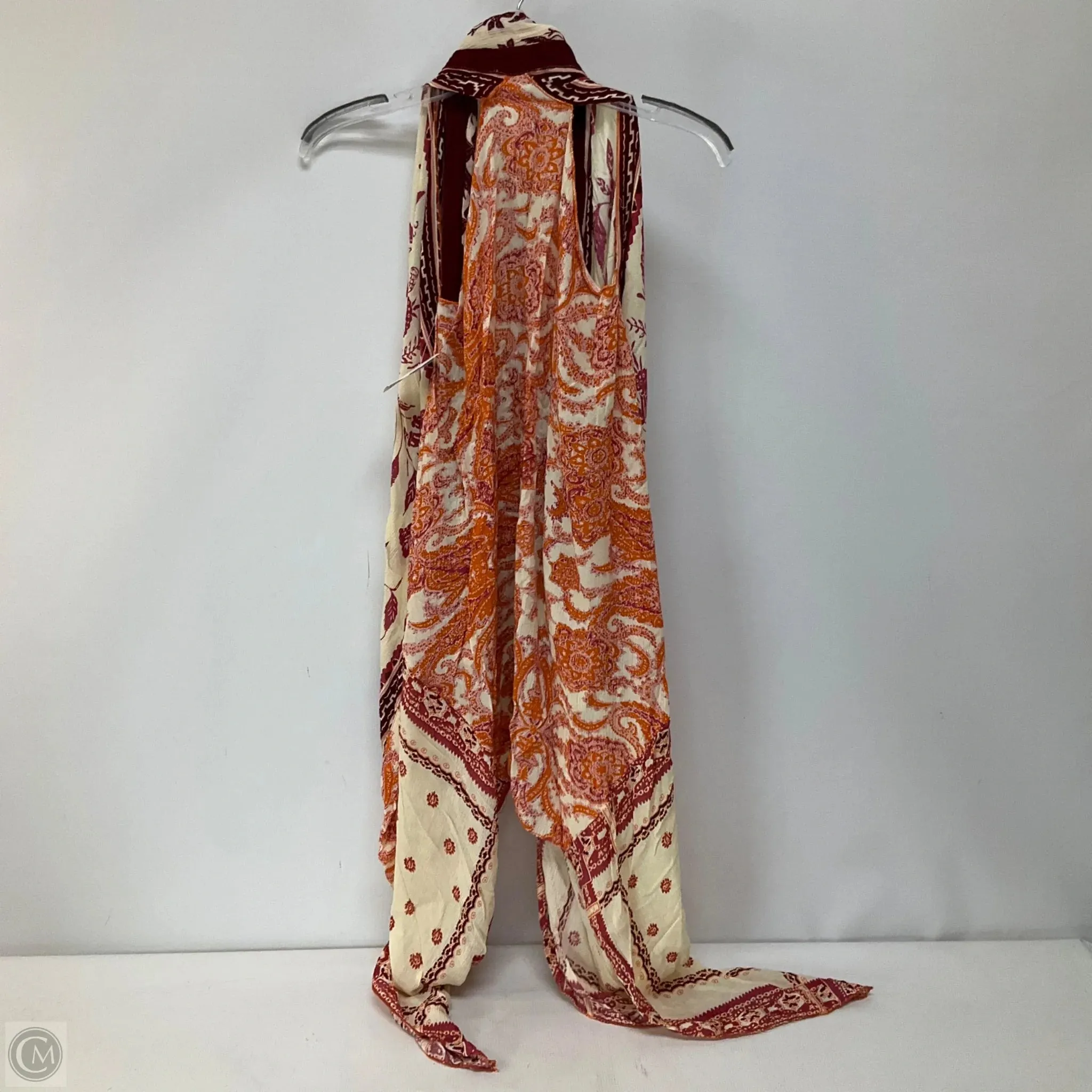 Cardigan By Free People In Floral Print, Size: Osfm