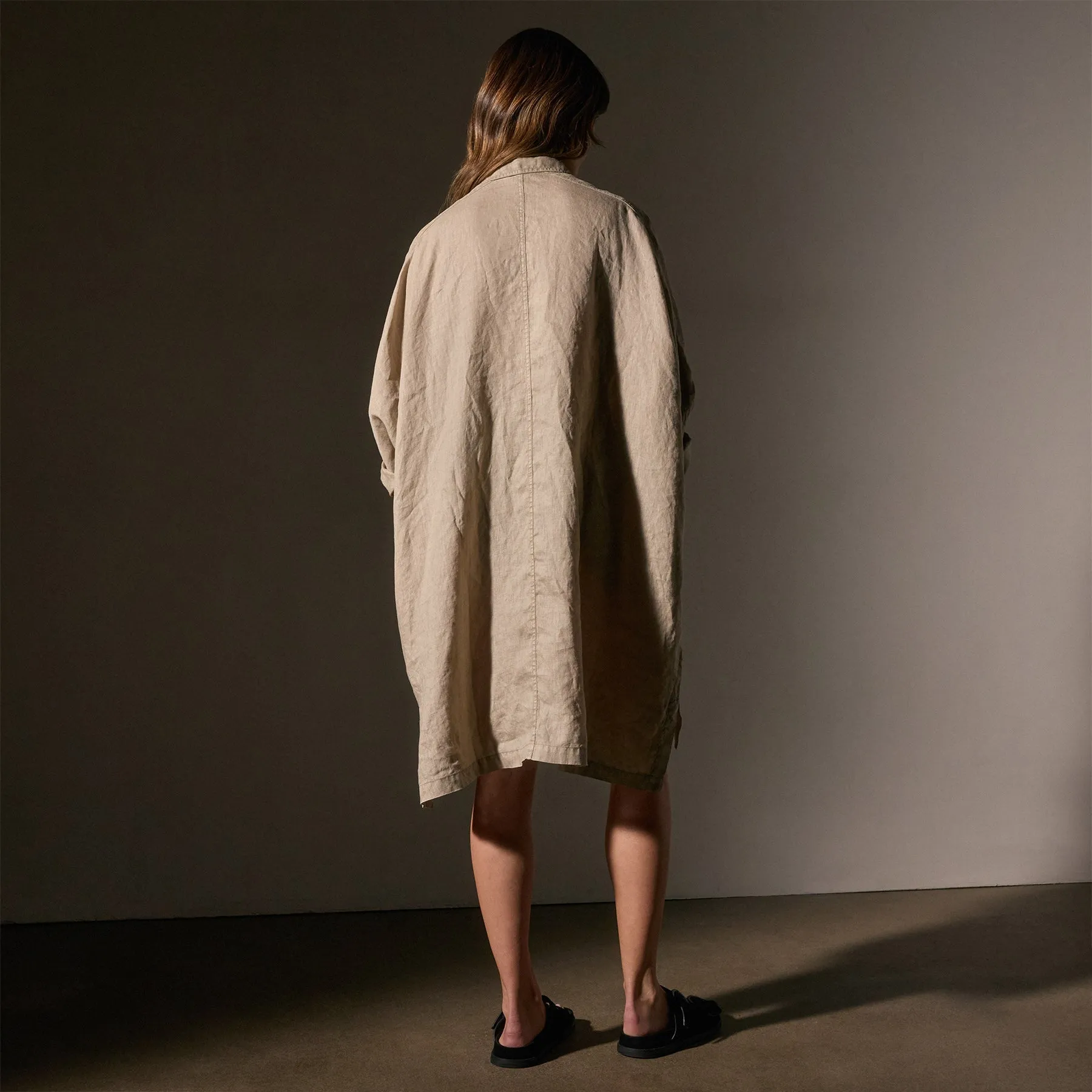 Cargo Pocket Swing Dress - Overcast Pigment