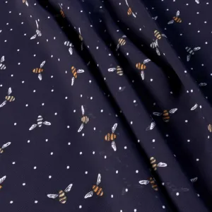 Chiffon Fabric - Navy blue