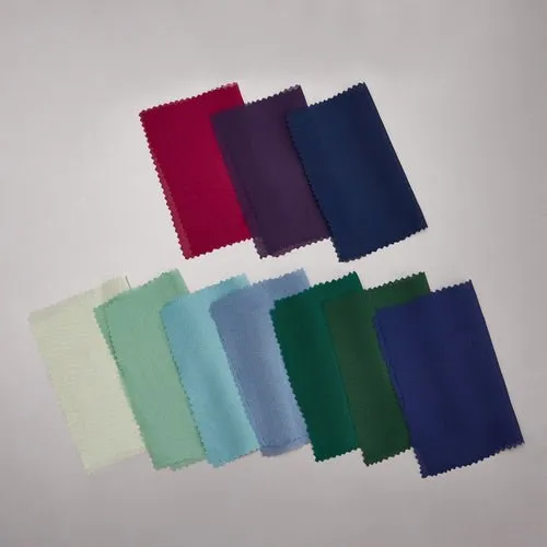 Chiffon swatches (chiffon bridesmaid gowns)