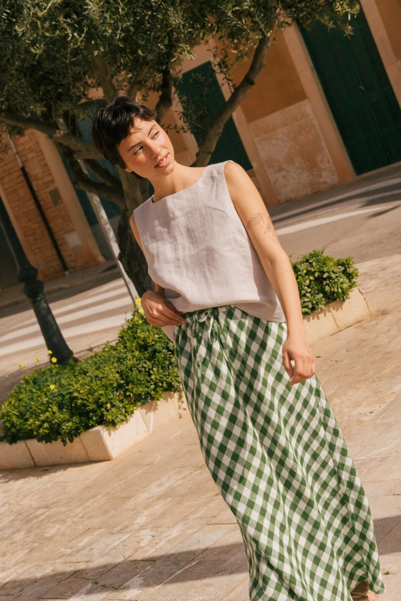 Ciara Linen Slip Skirt | Multiple Colours