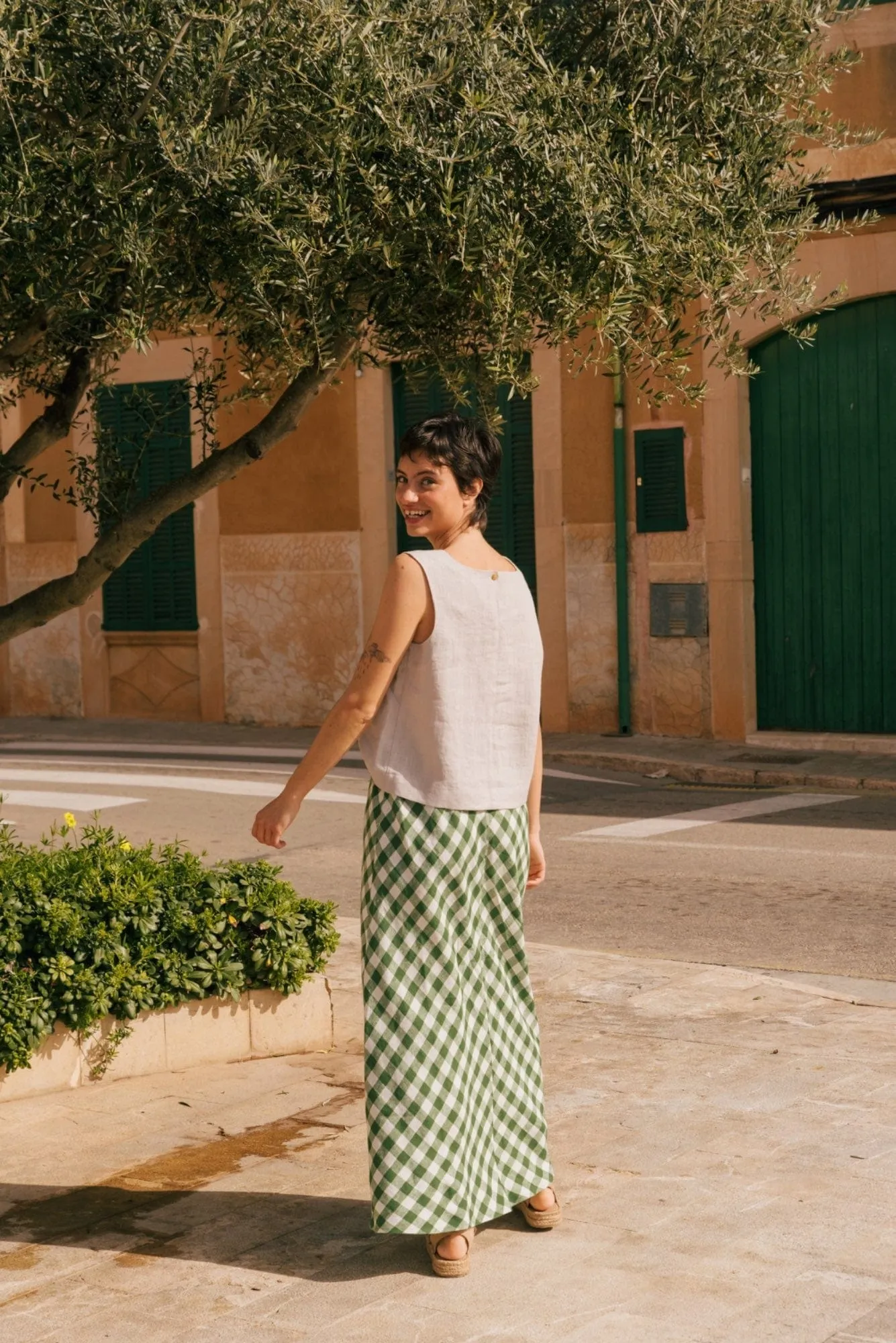 Ciara Linen Slip Skirt | Multiple Colours