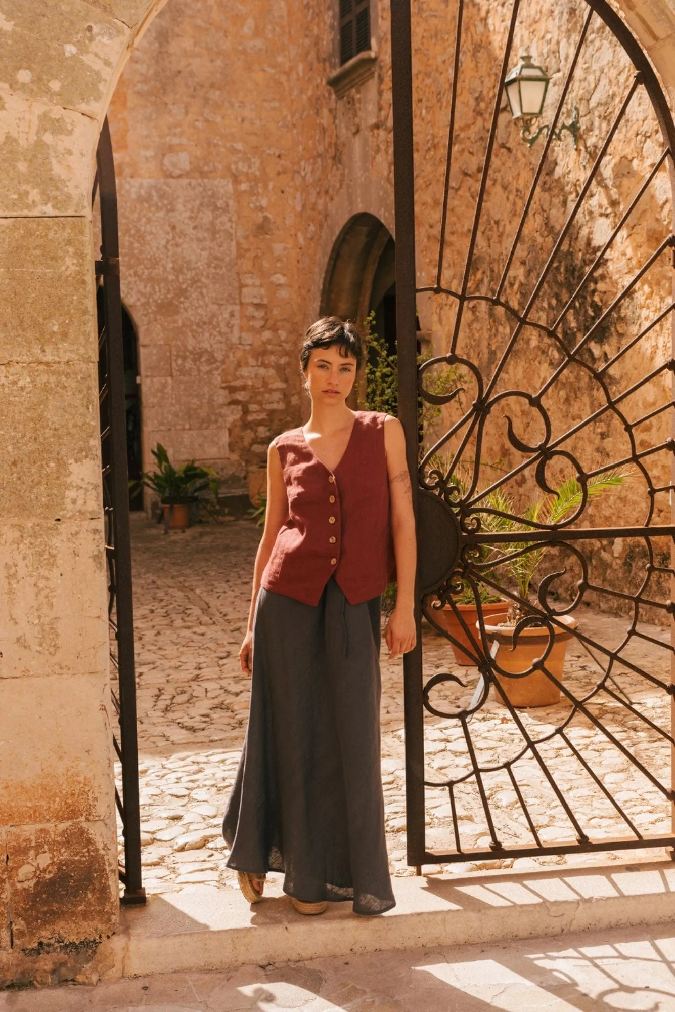 Ciara Linen Slip Skirt | Multiple Colours