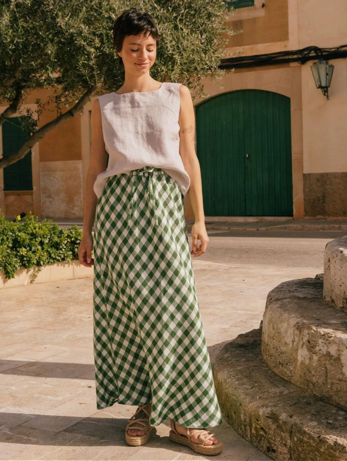 Ciara Linen Slip Skirt | Multiple Colours
